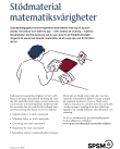 Stödmaterial matematiksvårigheter - informationsblad.