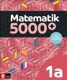 Matematik 5000+ Kurs 1a Röd Lärobok