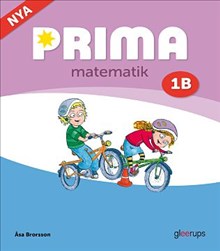 Omslag till Prima matematik 1B Grundbok.