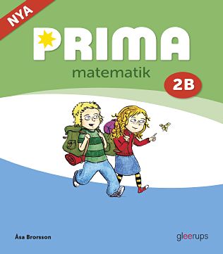 Omslag till Prima matematik 2B Grundbok.