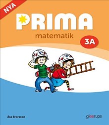 Omslag till Prima matematik 3A grundbok.