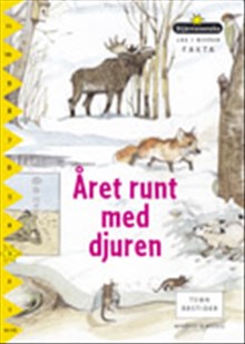 Omslag till Året runt med djuren.