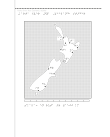 Nya Zeeland på svällpapper.