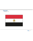 Taktil bild - Egyptens flagga.