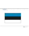 Taktil bild - Estlands flagga.