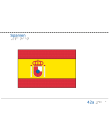 Taktil bild Spaniens flagga.