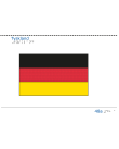 Taktil bild Tysklands flagga.