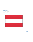 Taktil bild Österrikes flagga.