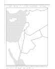 Karta över Centrala Mellanöstern.