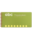 ABC ploppboken, en grön bok.