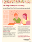 Stödmaterial språkstörning - informationsblad.